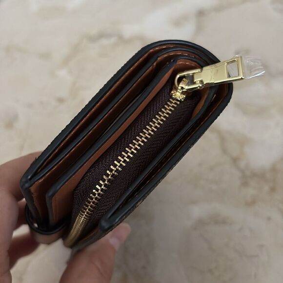 NEW! Foxer Amy Women PVC Material Fox Print Wallet - Picture 5 of 12